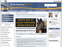 Tablet Screenshot of co.dutchess.ny.us