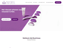 Tablet Screenshot of dutchess.nl